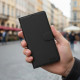 Juodas atverčiamas dėklas Samsung Galaxy A36 / A56 / A37 5G telefonui "Tech-Protect Wallet"