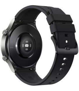 Juoda apyrankė Huawei Watch GT 2 / 3 / 4 / 2 Pro / 3 Pro / 4 Pro / GT 2e laikrodžiams "Silicone Strap"