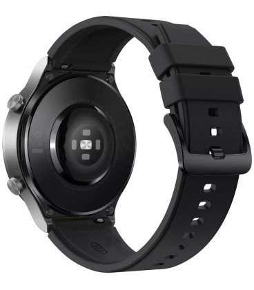 Juoda apyrankė Huawei Watch GT 2 / 3 / 4 / 2 Pro / 3 Pro / 4 Pro / GT 2e laikrodžiams "Silicone Strap"