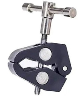 Tvirtinimo laikiklis priedams tvirtinti su 1/4 ir 3/8 colio varžtais