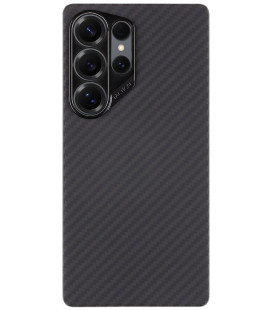 Juodas dėklas Samsung Galaxy S26 Ultra telefonui "Tactical MagForce Aramid Cover"