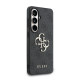 Pilkas dėklas Samsung Galaxy S26 Plus telefonui "Guess PU 4G Metal Logo Case"