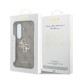 Rudas dėklas Samsung Galaxy S26 telefonui "Guess PU 4G Metal Logo Case"