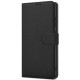 Juodas atverčiamas dėklas Samsung Galaxy S26 telefonui "Fancy Wallet"