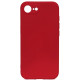 Raudonas dėklas Apple iPhone 16e telefonui "Liquid Silicone 1.5mm"