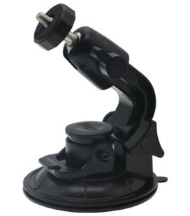 Juodas automobilinis GPS - kameros laikiklis