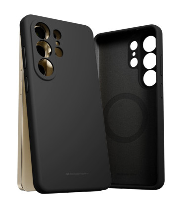 Dėklas Mercury Pure Magsafe Silicon Case Samsung S948 S26 Ultra juodas