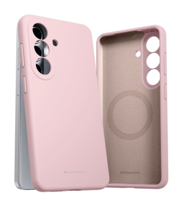 Dėklas Mercury Pure Magsafe Silicon Case Samsung S947 S26 Plus rožinio smėlio