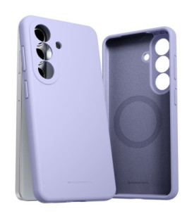 Dėklas Mercury Pure Magsafe Silicon Case Samsung S947 S26 Plus levandos pilka