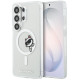 Skaidrus dėklas Samsung Galaxy S26 Ultra telefonui "Karl Lagerfeld IML Choupette Peekaboo Logo Magnetic Case"
