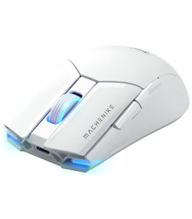 Balta belaidė žaidimu pelė "Machenike M7 Pro Wireless Gaming Mouse"