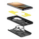 Juodas dėklas Samsung Galaxy S26 Ultra telefonui "Spigen Tough Armor MAG Magsafe"