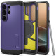 Violetinis dėklas Samsung Galaxy S26 Ultra telefonui "Spigen Tough Armor MAG Magsafe"