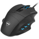 Juoda žaidimu pelė "Machenike M3 Wired Gaming Mouse"