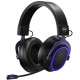 Juoda belaidė žaidimu ausinės "Machenike GX30 Pro Wireless Over-Ear Gaming Headphones"