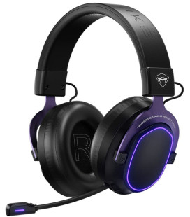 Juoda belaidė žaidimu ausinės "Machenike GX30 Pro Wireless Over-Ear Gaming Headphones"