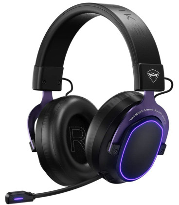 Juoda belaidė žaidimu ausinės "Machenike GX30 Pro Wireless Over-Ear Gaming Headphones"