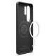 Matinis juodas dėklas Samsung Galaxy S26 Ultra telefonui "Spigen Liquid Air MAG Magsafe"
