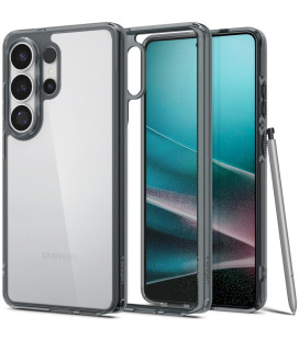 Pilkas / skaidrus dėklas Samsung Galaxy S26 Ultra telefonui "Spigen Ultra Hybrid"