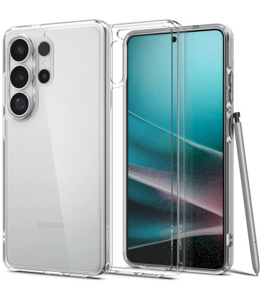 Skaidrus dėklas Samsung Galaxy S26 Ultra telefonui "Spigen Ultra Hybrid"