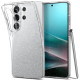 Skaidrus dėklas su blizgučiais Samsung Galaxy S26 Ultra telefonui "Spigen Liquid Crystal Glitter"