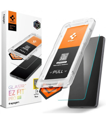 Apsauginis grūdintas stiklas Samsung Galaxy S26 Ultra telefonui "Spigen Glas.TR EZ Fit Pro HD"