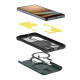 Žalias dėklas Samsung Galaxy S26 Plus telefonui "Spigen Tough Armor MAG Magsafe"