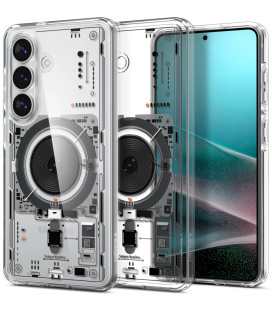 Dėklas Samsung Galaxy S26 Plus telefonui "Spigen Ultra Hybrid MAG Magsafe Zero Neo One"