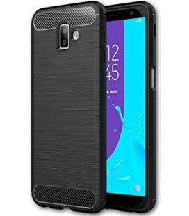 Juodas dėklas Samsung Galaxy J6 Plus 2018 telefonui "Tech-Protect"