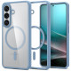 Šviesiai mėlynas / skaidrus dėklas Samsung Galaxy S26 telefonui "Spigen Ultra Hybrid MAG Magsafe"