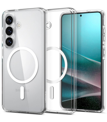 Skaidrus dėklas Samsung Galaxy S26 telefonui "Spigen Ultra Hybrid MAG Magsafe"
