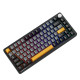 Juoda belaidė žaidimu mechaninė klaviatūra "Machenike K600-B82W Backlit Gaming Keyboard"