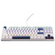 Balta žaidimu mechaninė klaviatūra "Machenike K500B-B87 Mechanical Gaming Keyboard Backlight"