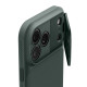 Žalias dėklas Apple iPhone 17 Pro / 18 Pro telefonui "Spigen Optik Armor MAG Magsafe"