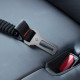 Juodas automobilinis dirželis gyvūnams "Spigen PS100 Universal Car Seat Belt Holder For Pets"