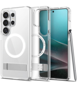 Skaidrus dėklas Samsung Galaxy S26 Ultra telefonui "Spigen Ultra Hybrid "S" MAG Magsafe"