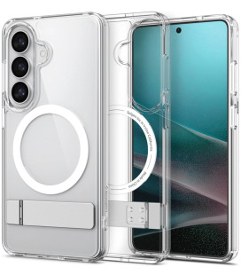 Skaidrus dėklas Samsung Galaxy S26 Plus telefonui "Spigen Ultra Hybrid "S" MAG Magsafe"