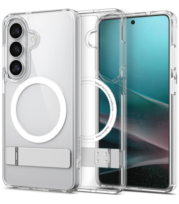 Skaidrus dėklas Samsung Galaxy S26 telefonui "Spigen Ultra Hybrid "S" MAG Magsafe"