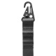 Juodas telefono dirželis "Spigen DA30M Universal Lanyard Strap Crossbody"
