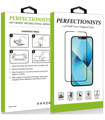 LCD apsauginis stikliukas 2.5D Perfectionists Samsung S948 S26 Ultra juodas