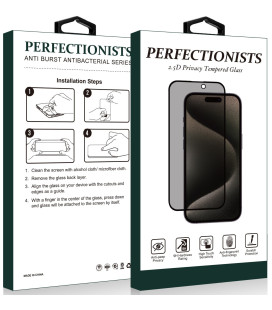 LCD apsauginis stikliukas 2.5D Privacy Perfectionists Samsung S948 S26 Ultra juodas