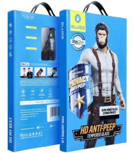 LCD apsauginis stikliukas 5D Mr. Monkey Glass (Strong Privacy) Samsung S948 S26 Ultra juodas