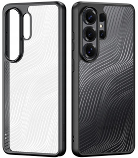 Juodas / skaidrus dėklas Samsung Galaxy S26 Ultra telefonui "Dux Ducis Aimo"
