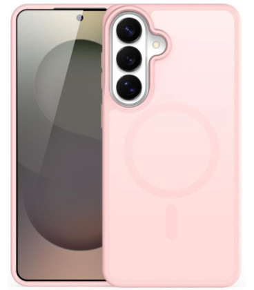 Rožinis dėklas Samsung Galaxy S26 Plus telefonui "Dux Ducis Yind Magsafe"