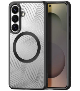 Juodas / skaidrus dėklas Samsung Galaxy S26 Plus telefonui "Dux Ducis Aimo Mag"