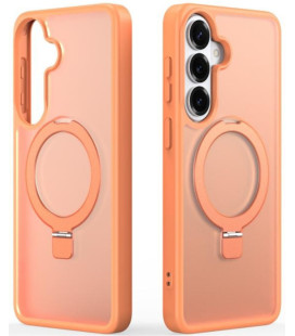 Oranžinis dėklas Samsung Galaxy S26 telefonui "Dux Ducis Yind Magnetic Stand"