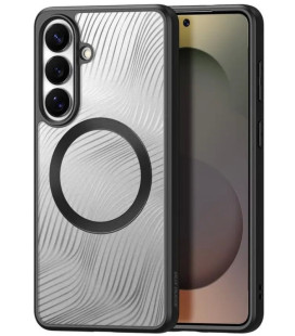 Juodas / skaidrus dėklas Samsung Galaxy S26 telefonui "Dux Ducis Aimo Mag"