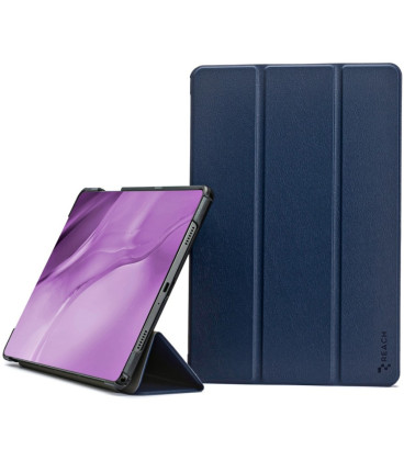 Dėklas Reach Smart Leather Xiaomi Redmi Pad SE 11.0 tamsiai mėlynas