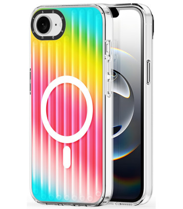 Spalvotas dėklas Apple iPhone 16E / 17E telefonui "Dux Ducis Zest Gradient Rainbow"