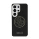 Juodas dėklas Samsung Galaxy S26 Ultra telefonui "Guess PU Perforated 4G Logo Magnetic Case"